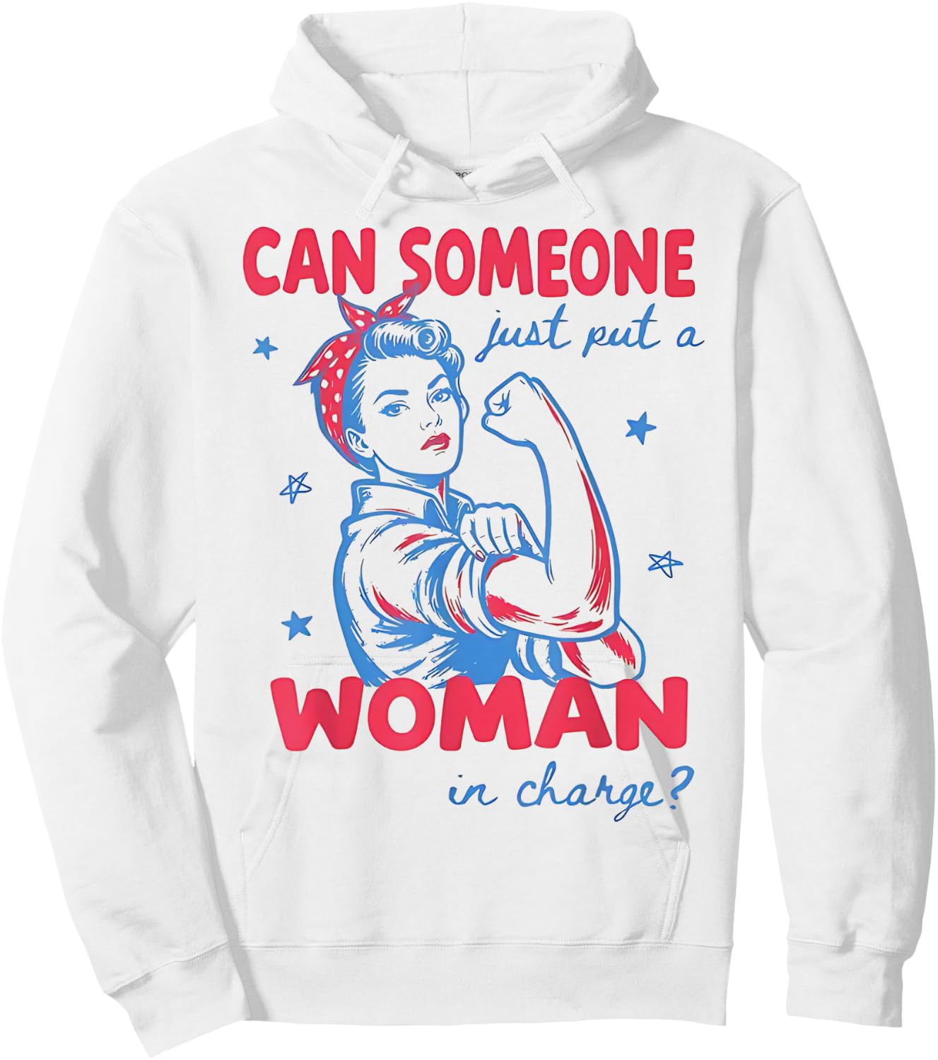 Feminist 4th of July Hoodie - Hoodie | White