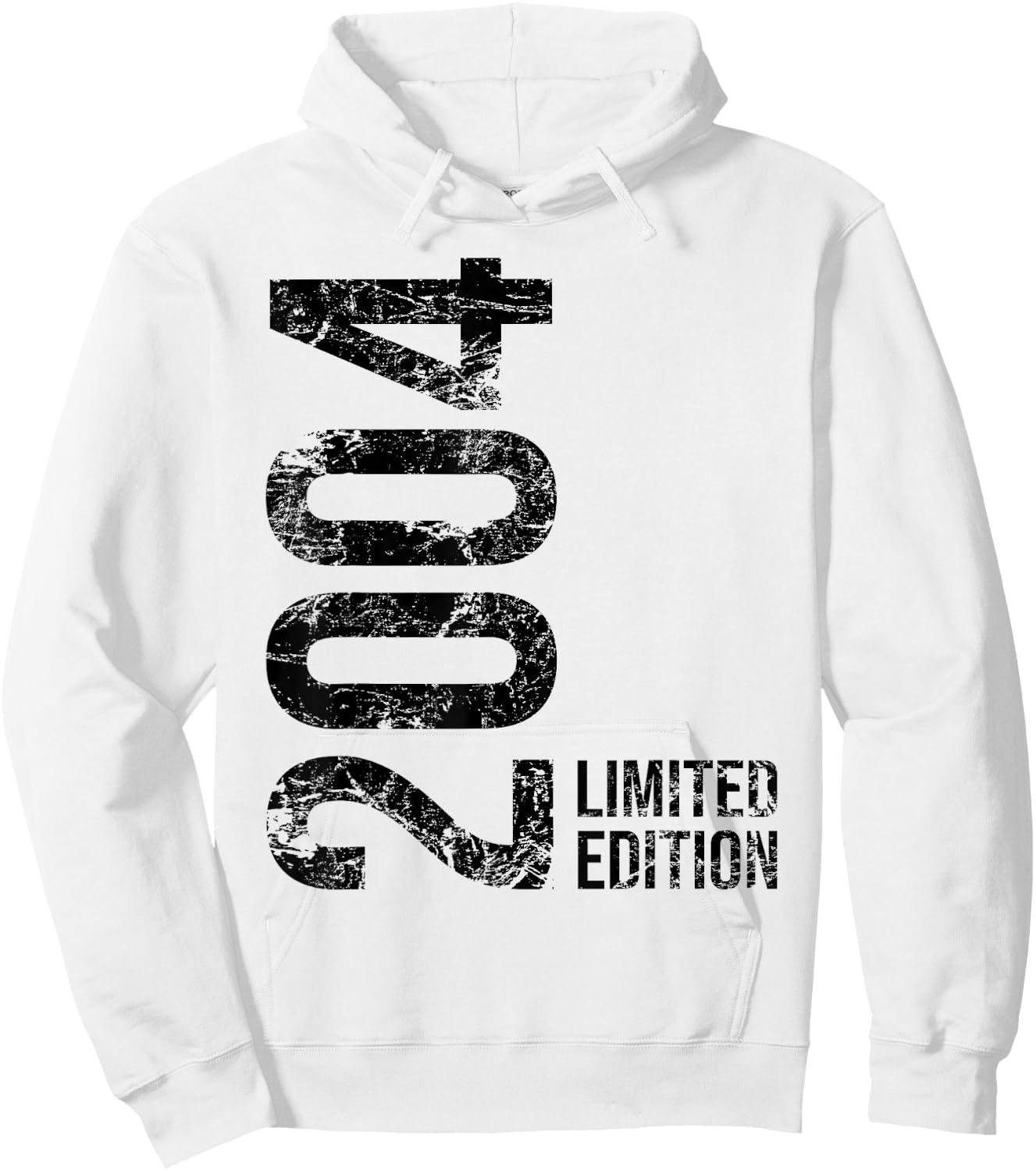 19th Birthday Boy Girl 19 Years 2004 Gift , White Hoodie - Hoodie | White