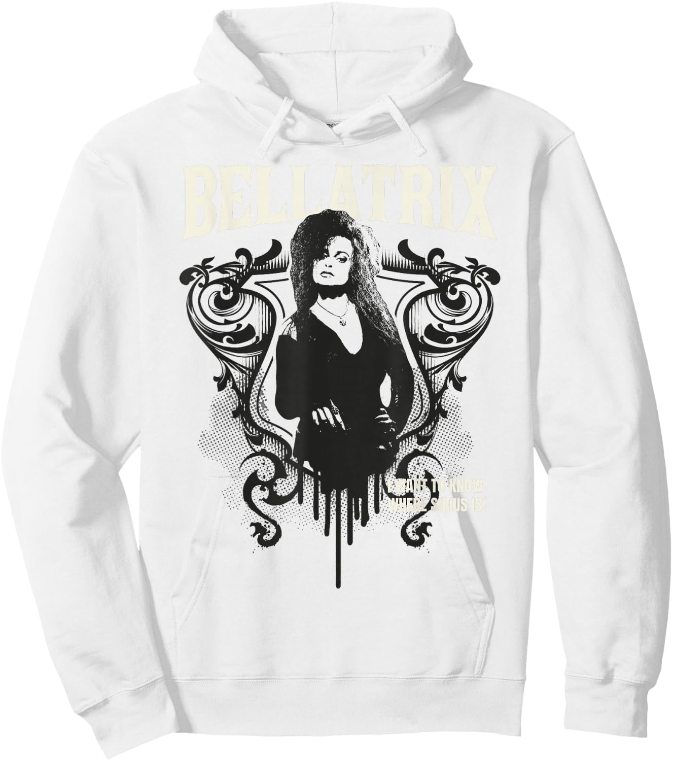 Harry Potter Bellatrix Hoodie - Hoodie | White