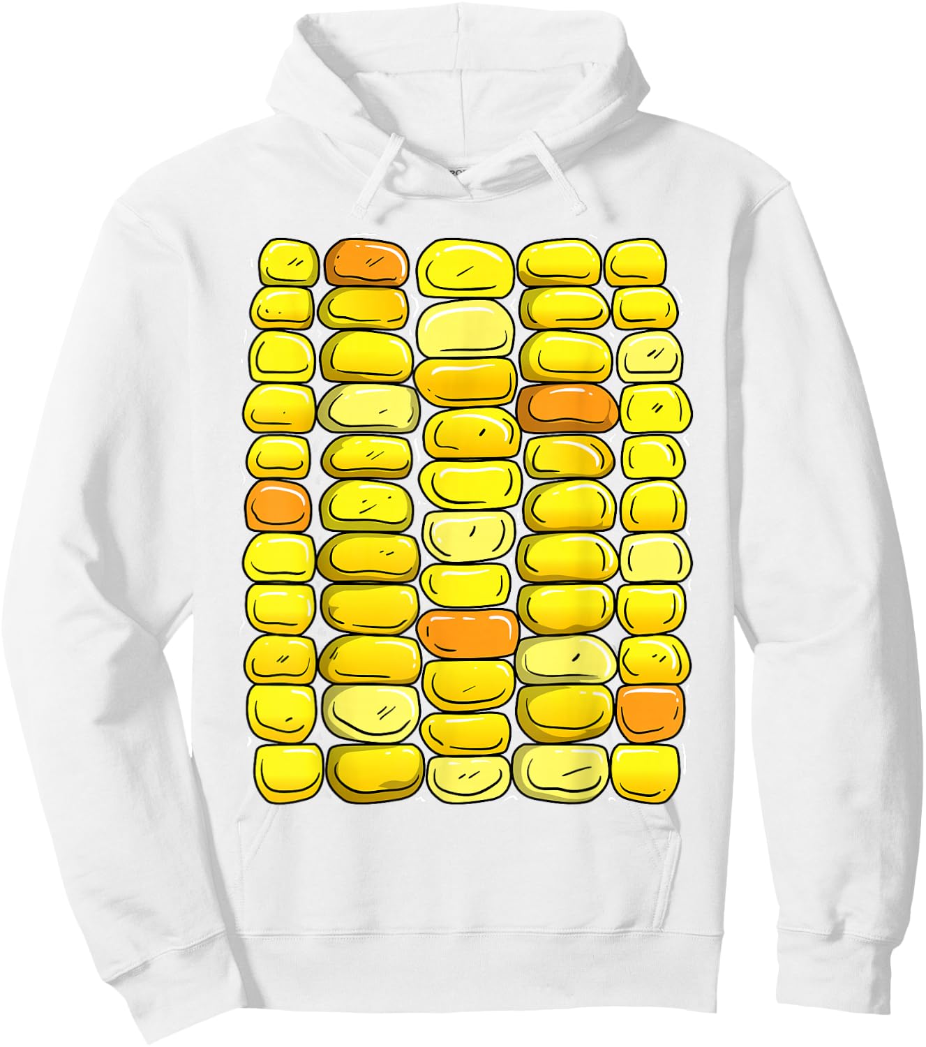 Corn Halloween Costume Funny Corn On The Cob Hoodie - Hoodie | White