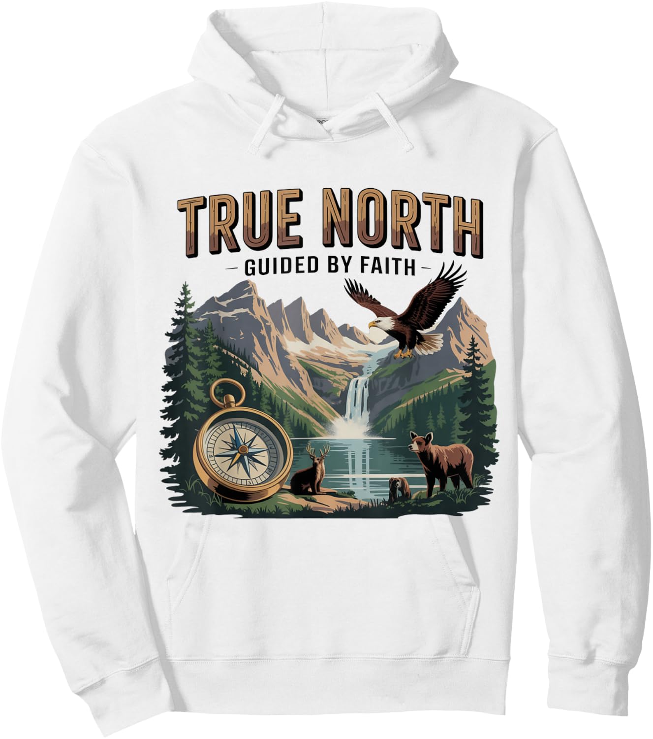 True-North VBS Guided by Faith Adventure Design Hoodie - Hoodie | White