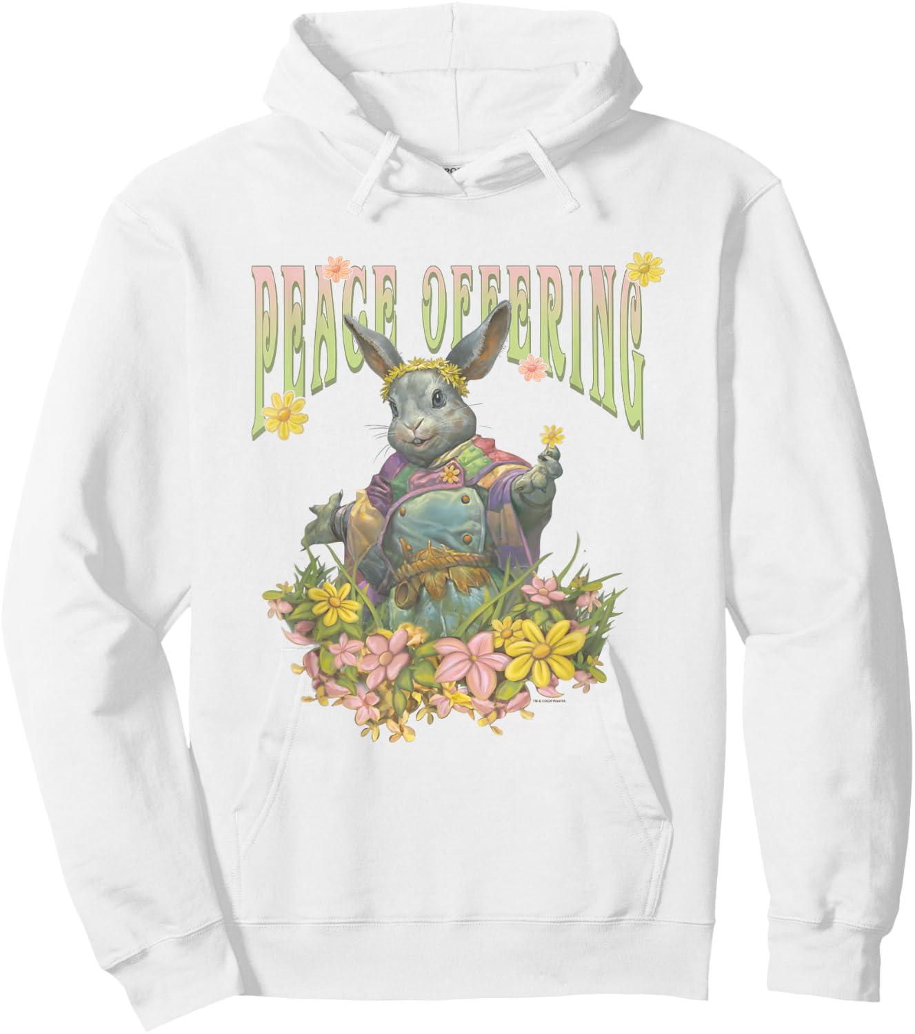 Magic: The Gathering Peace Offering Ms. Bumbleflower , white, S Hoodie - Hoodie | White