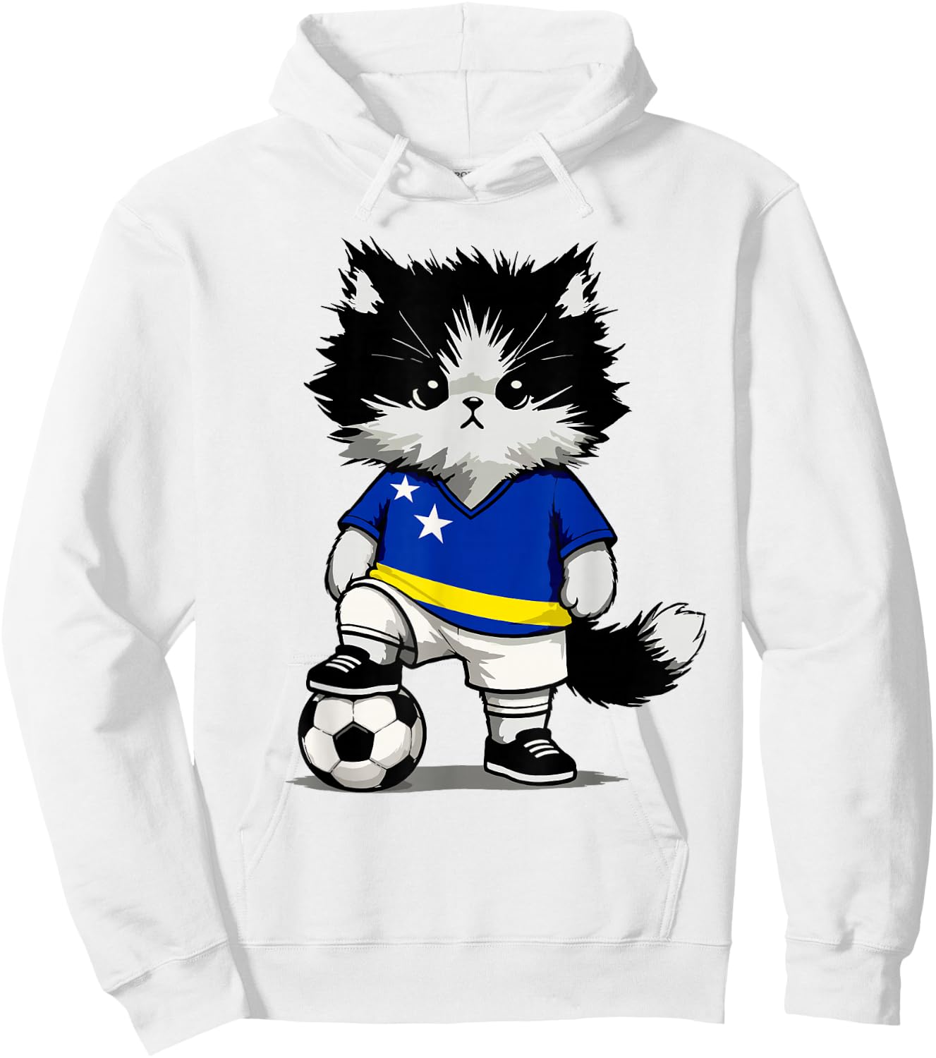 Curaçaoan Flag Men Women Kids Curaçao Hoodie - Hoodie | White