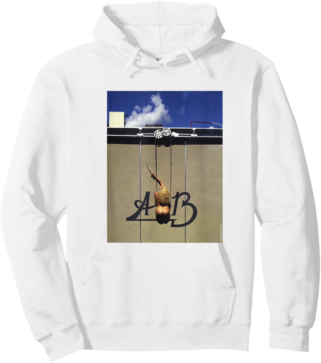 Duffy Archive Photography Average White Band Album Art Hoodie - Hoodie | White