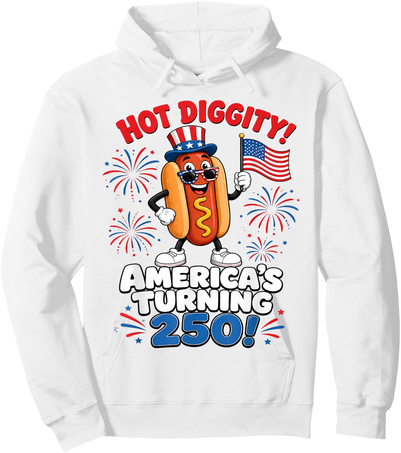 T-Shirt Hoodie - Hoodie | White