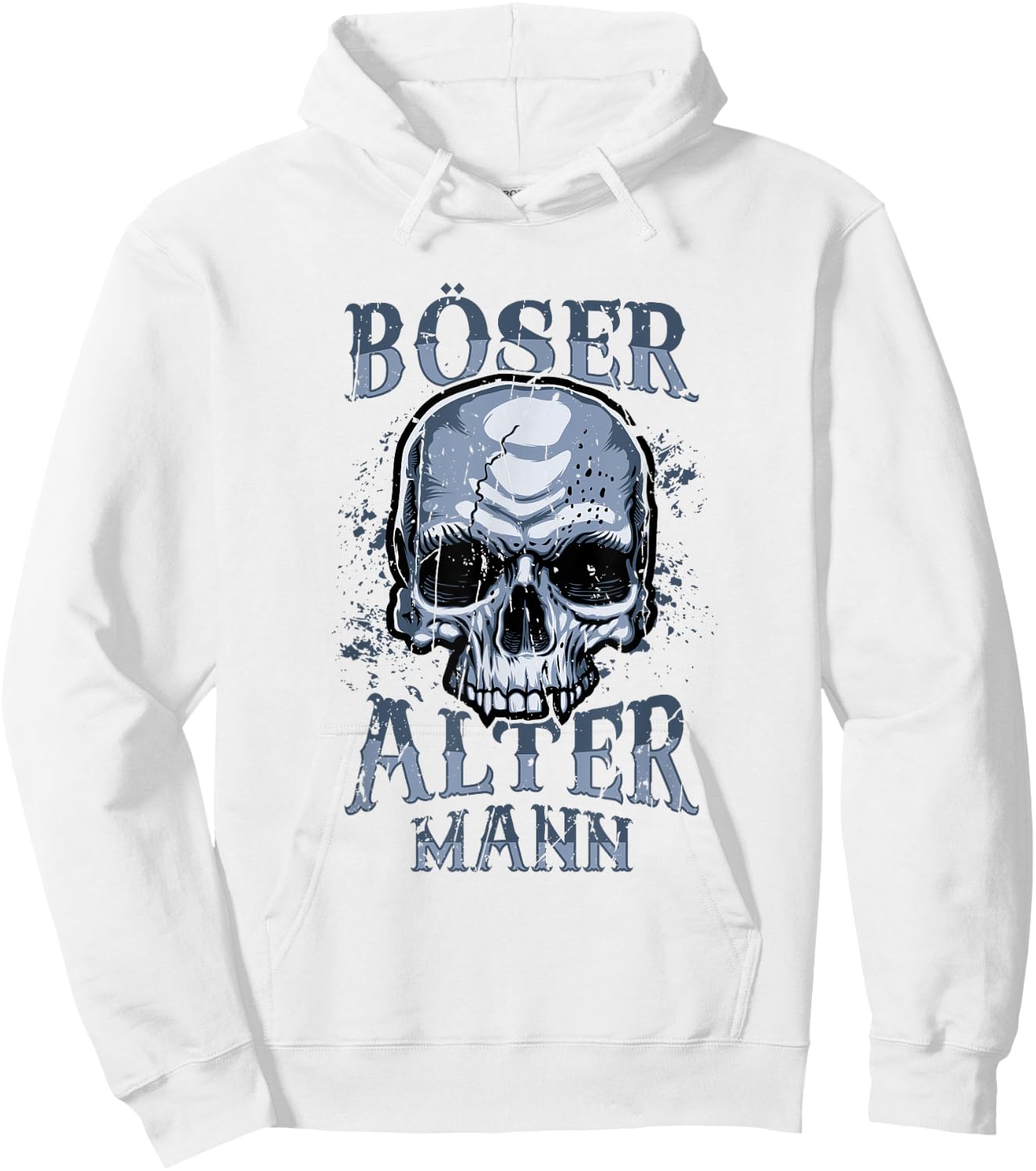 Böser alter Mann Hoodie - Hoodie | White
