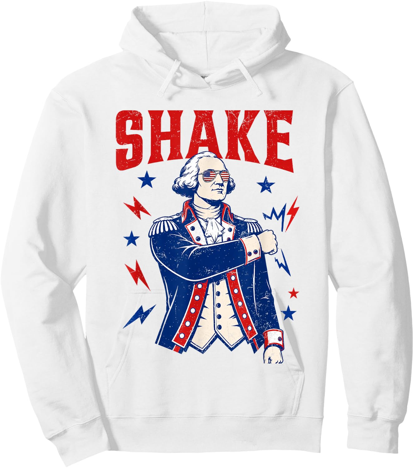 Funny Shake and Bake 4th of July Couple Matching Men Women Hoodie - Hoodie | White