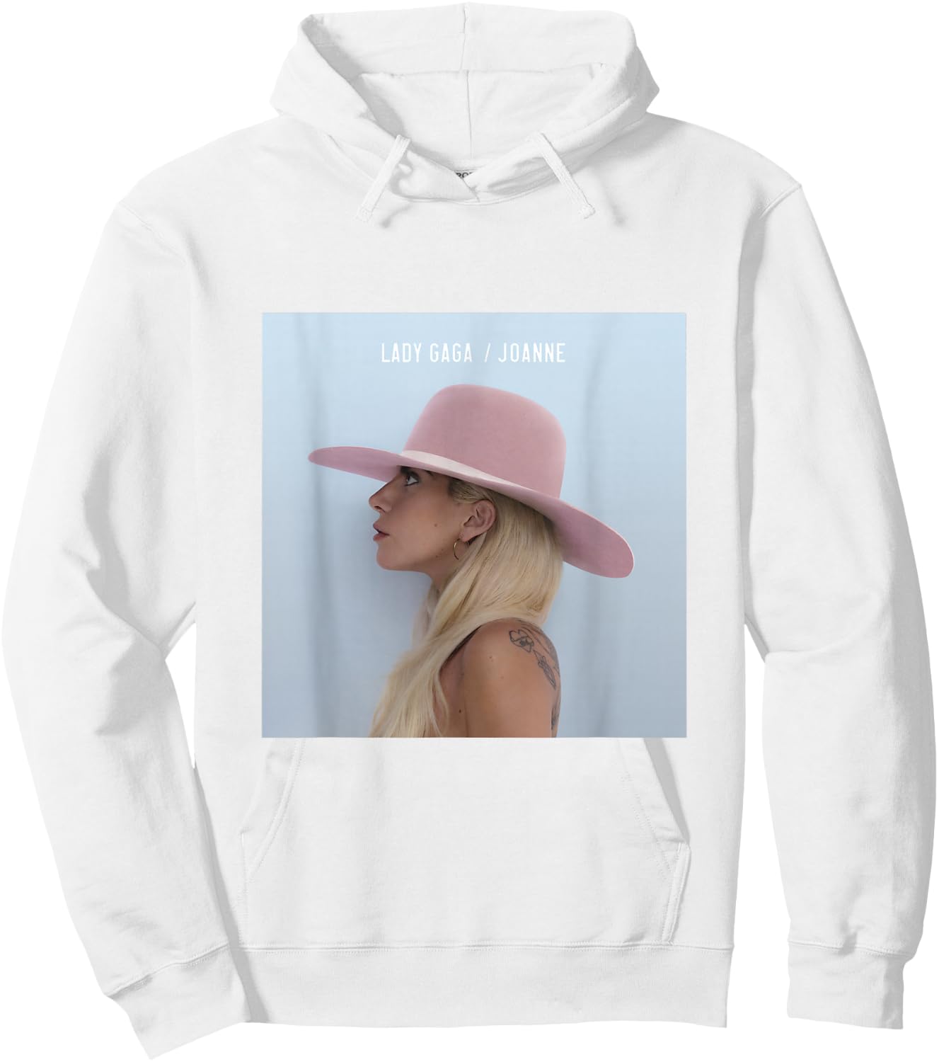 Lady Gaga Joanne Album Cover Hoodie - Hoodie | White