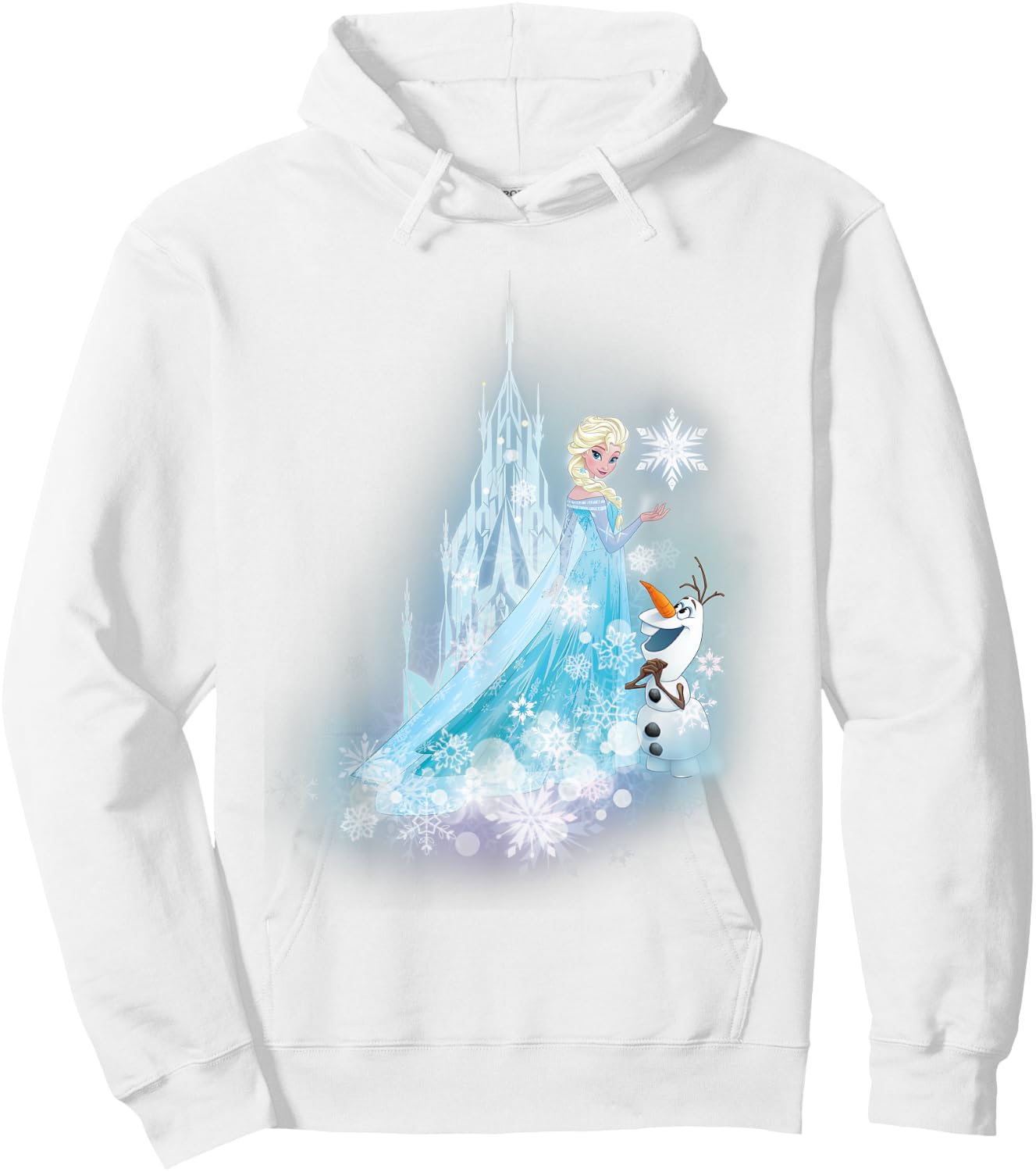 Frozen Elsa And Olaf Winter Magic Hoodie - Hoodie | White