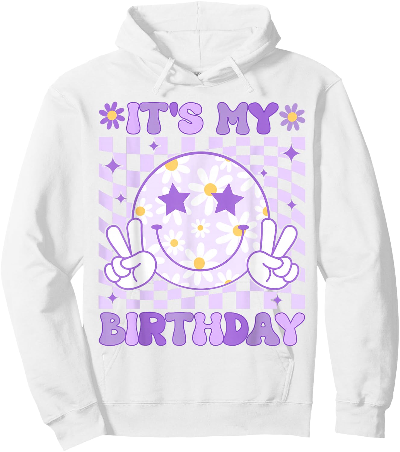 It's My Birthday Women Teens Girls Kid Birthday Party Bday Hoodie - Hoodie | White