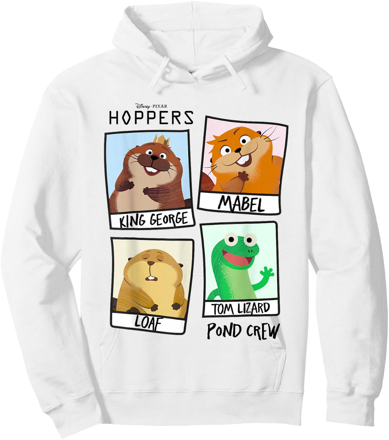 Disney Hoppers Pond Crew Photos Hoodie - Hoodie | White
