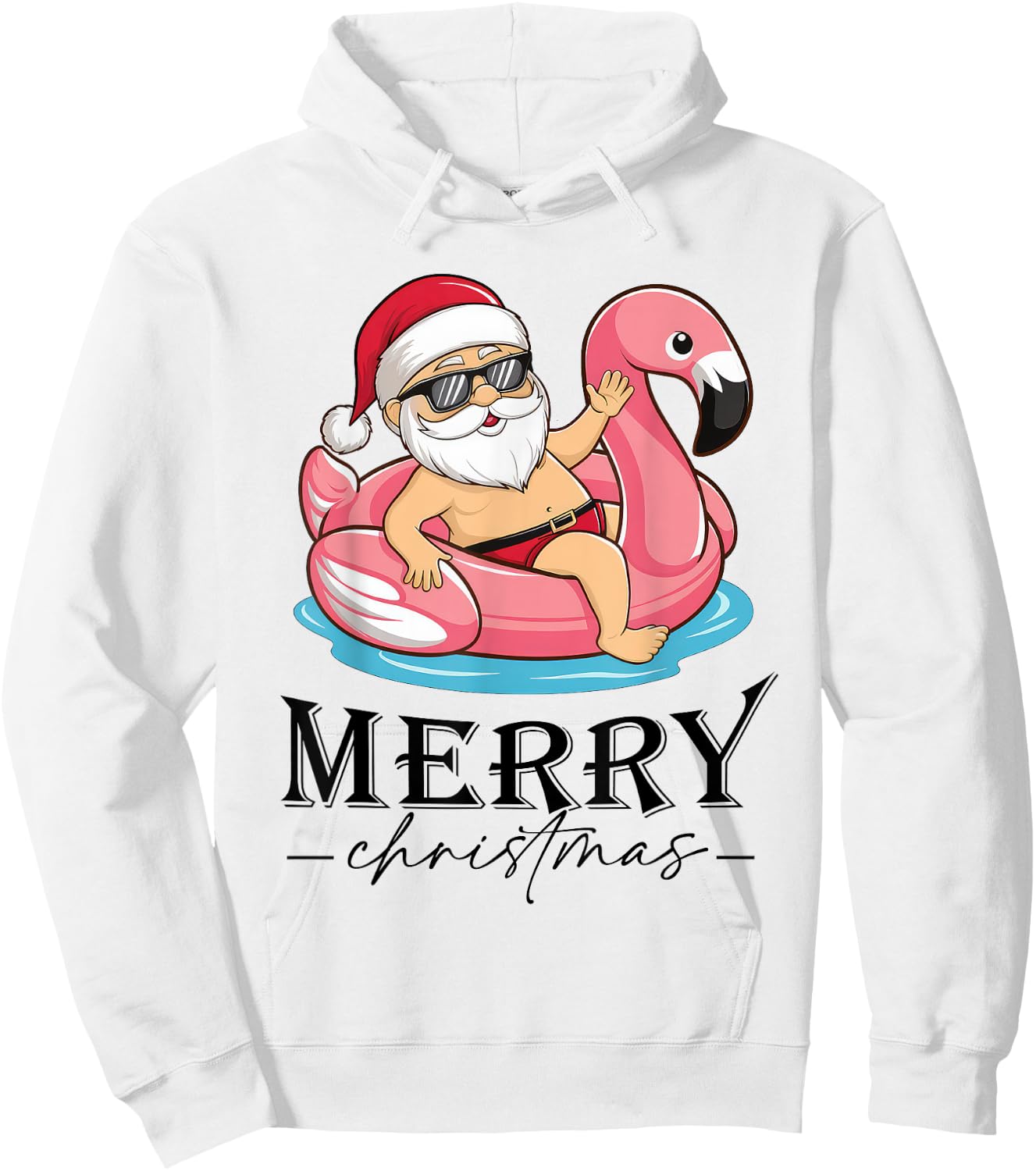 Merry Christmas Funny Family Matching , white, S Hoodie - Hoodie | White