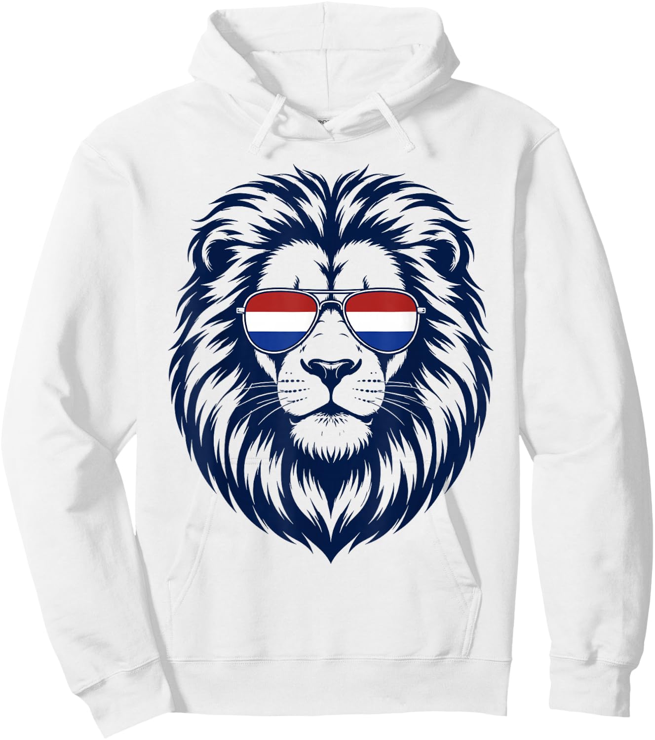 Nederland Netherlands Lion Dutch Holland Vintage Orange Hoodie - Hoodie | White