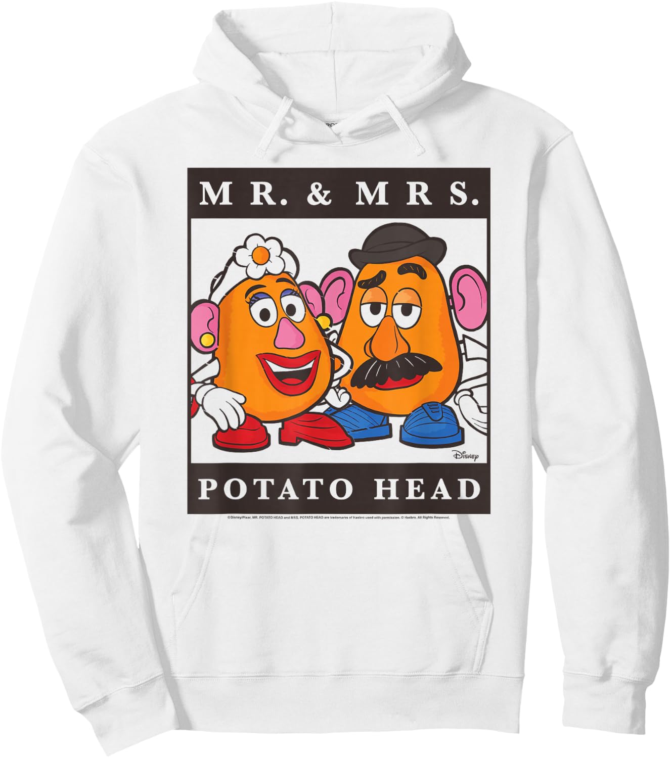 Toy Story - Type Block Potato Head Hoodie - Hoodie | White