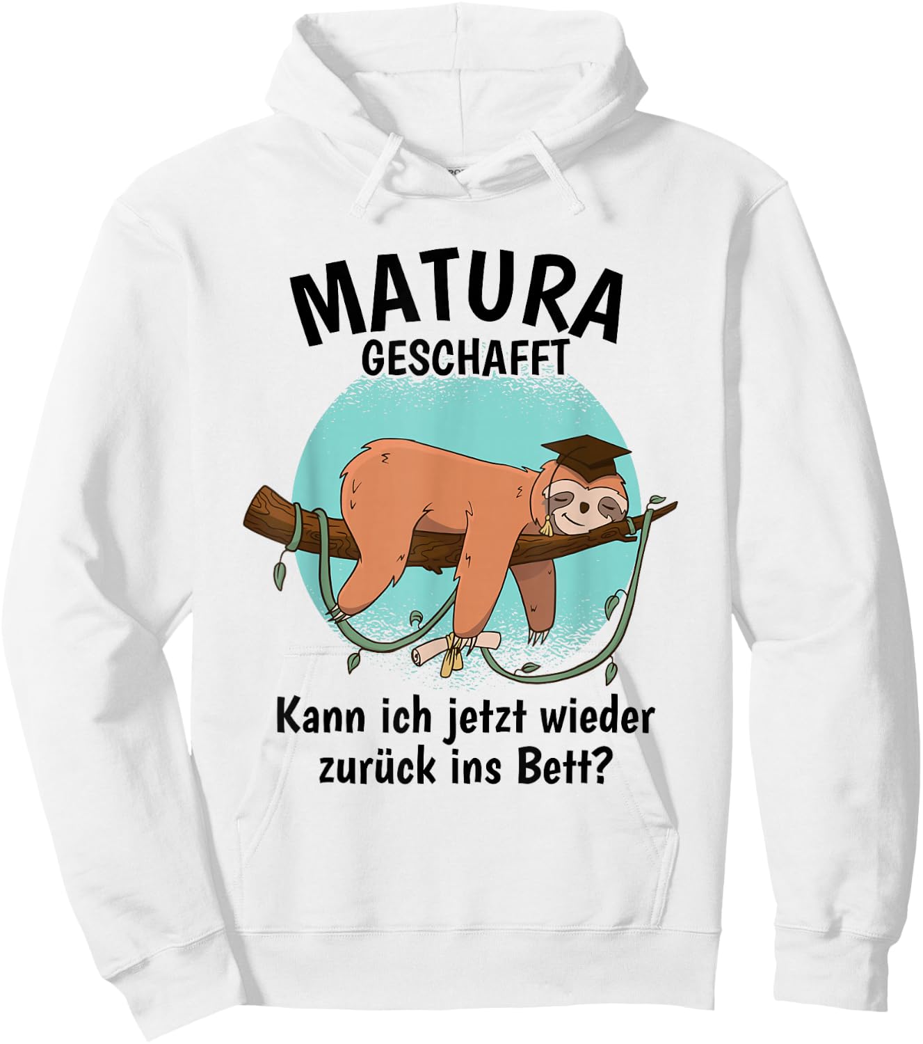 Matura Geschafft 2026 Maturaabschluss Hoodie - Hoodie | White