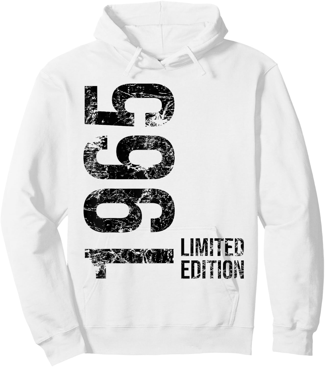 57th Birthday Man Woman 57 Years 1965 Gift , White, s Hoodie - Hoodie | White