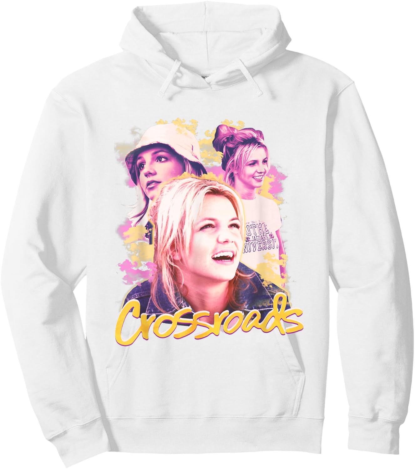 Crossroads Triple Brit Hoodie - Hoodie | White
