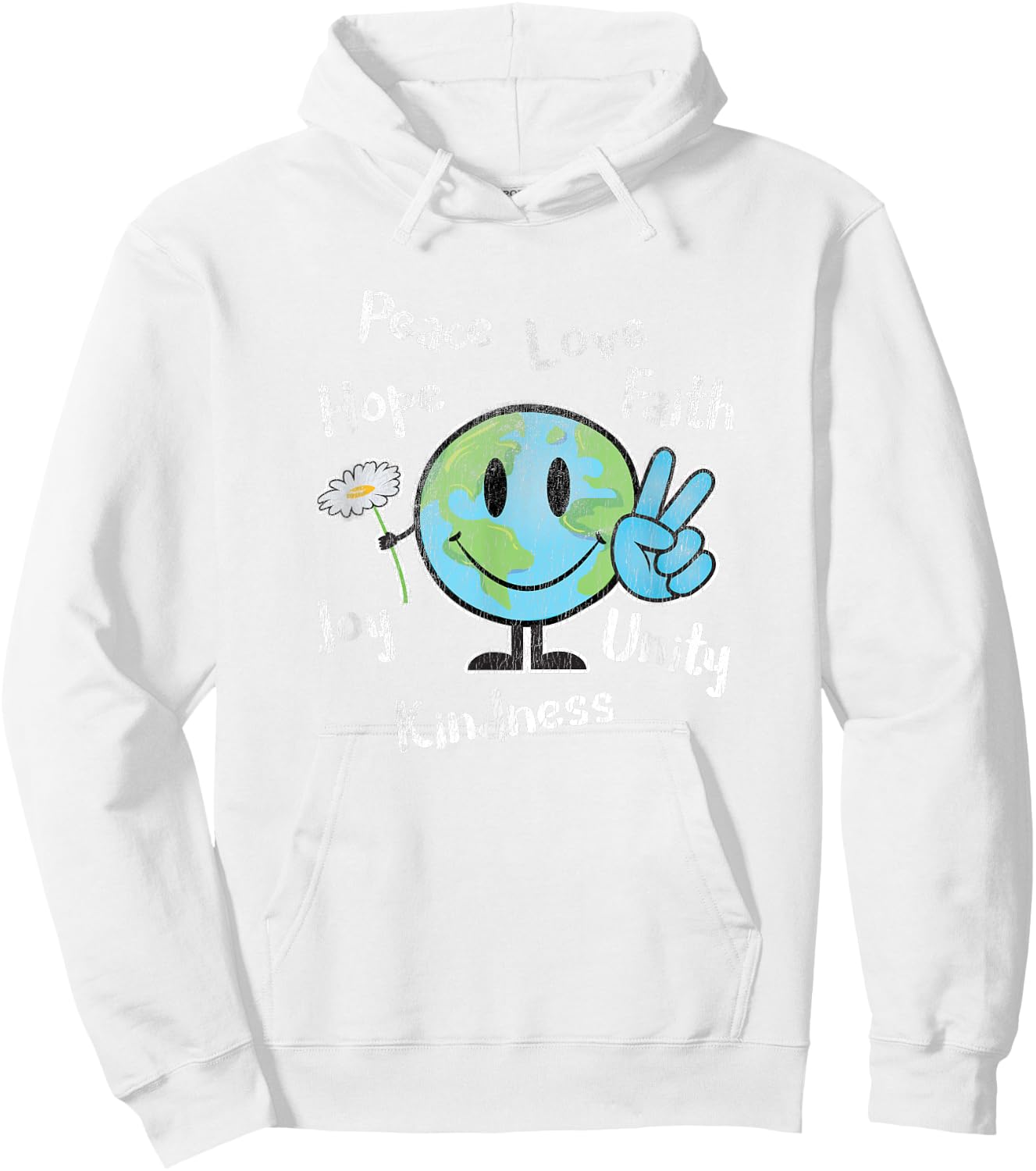 Kind Planet - Anti Bullying UNITY DAY Orange Hoodie - Hoodie | White