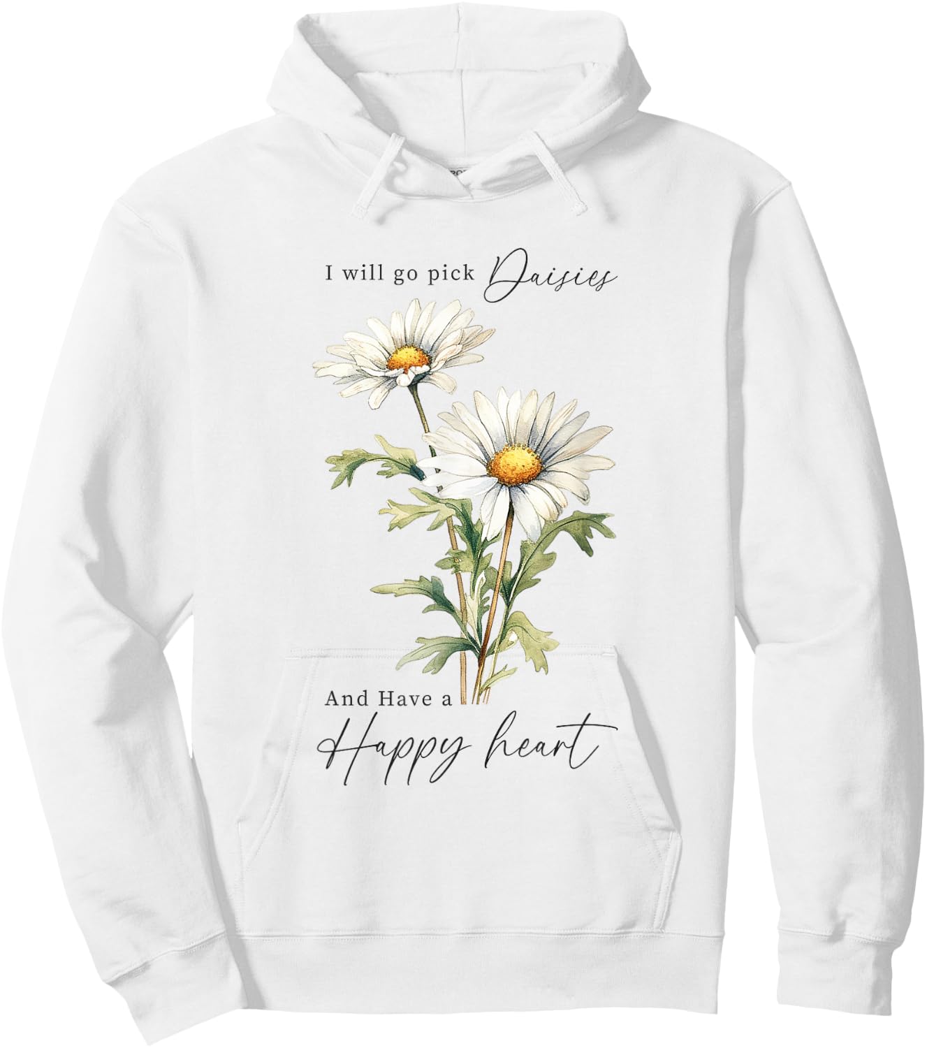 Sommerblume Botanische Naturliebhaber Blumenkunst Wildblume Hoodie - Hoodie | White