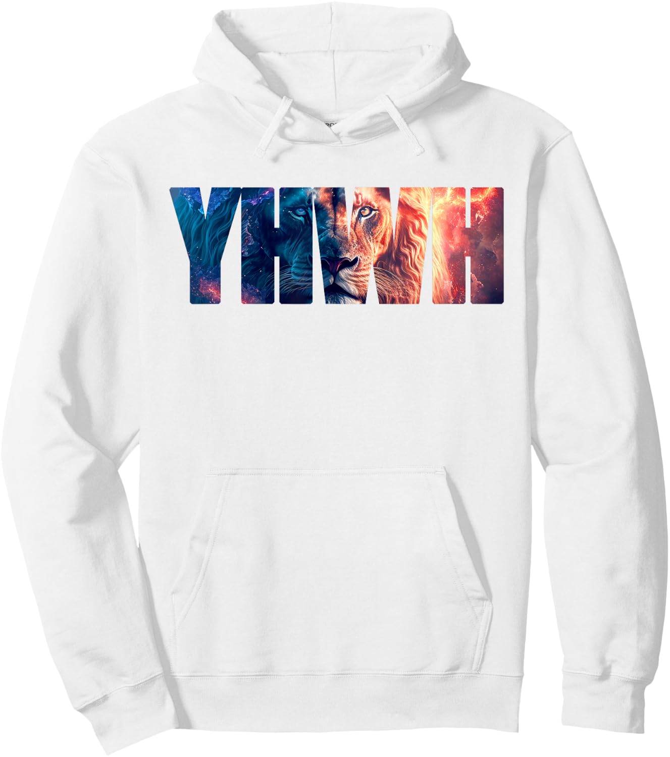 JHWH Löwe von Juda: Tetragrammaton Hebräischer Name Gottes Jahwe Hoodie - Hoodie | White