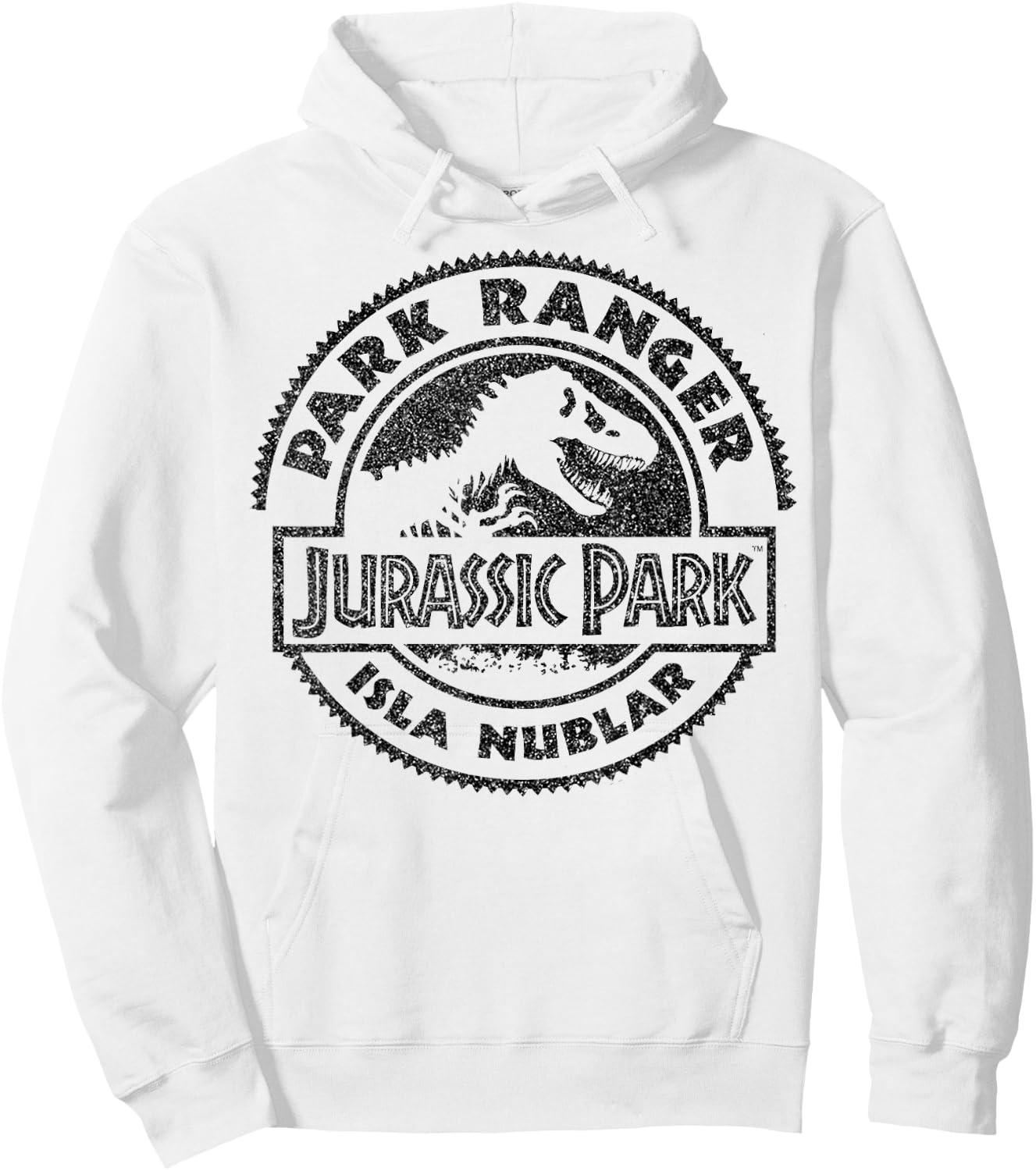 Jurassic Park Isla Nublar Ranger Hoodie - Hoodie | White