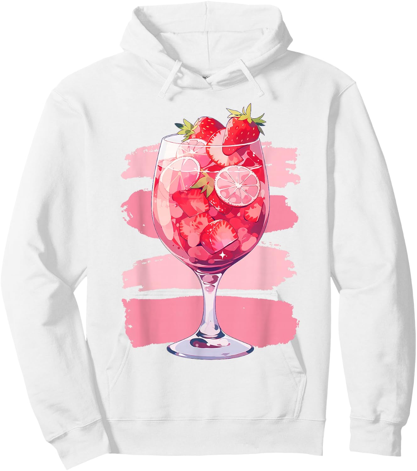 Wildberry Lillet , White Hoodie - Hoodie | White