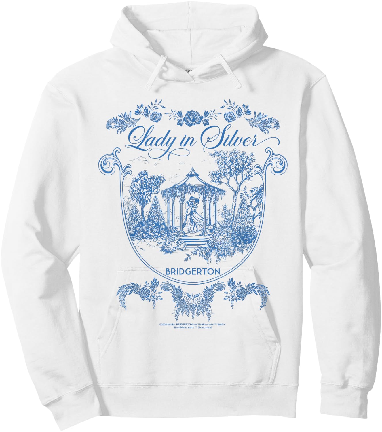 Bridgerton Fairytale Gazebo Offiziell lizenziert Hoodie - Hoodie | White