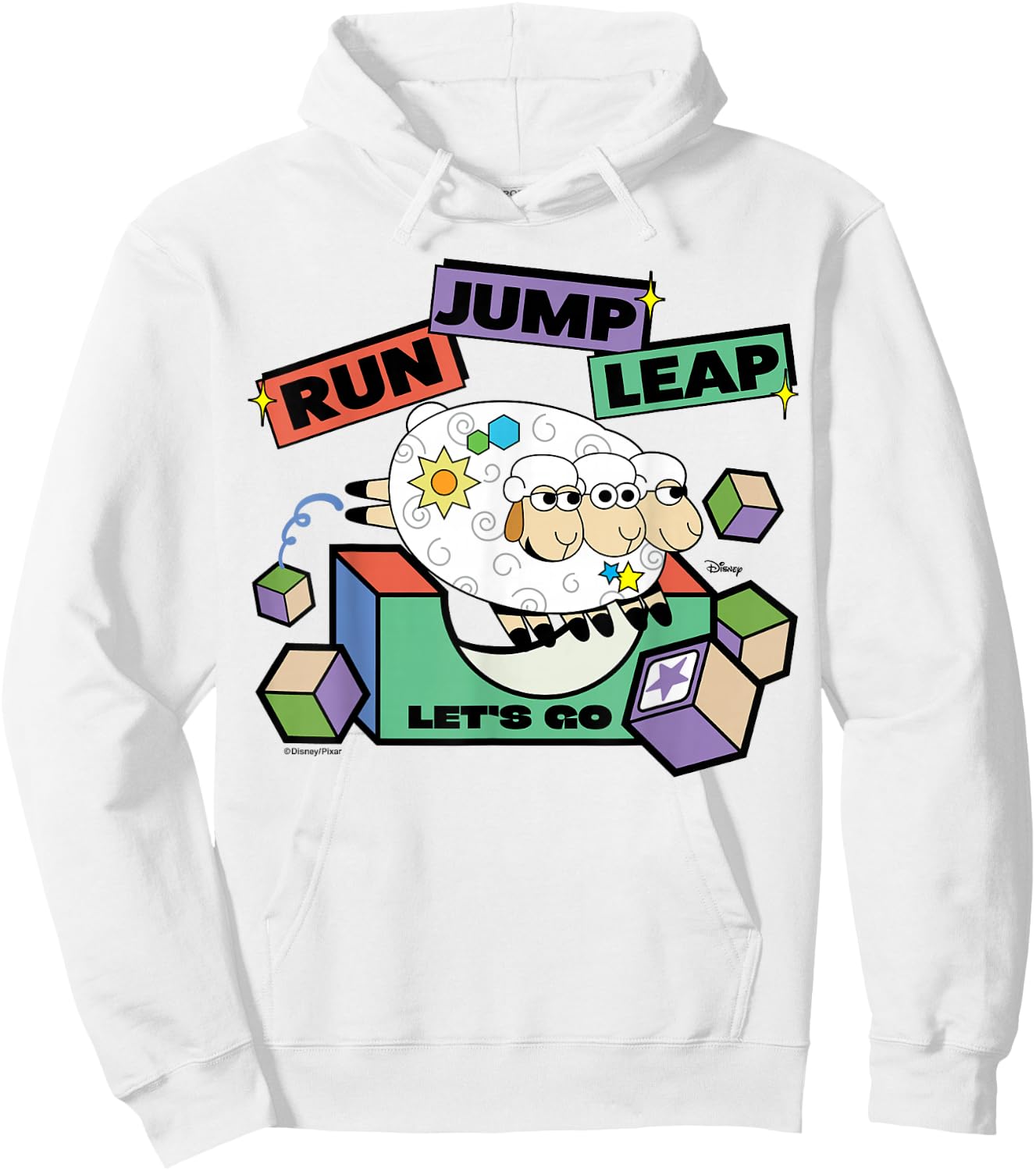 Toy Story - Gruff Goat Billy Jump Hoodie - Hoodie | White