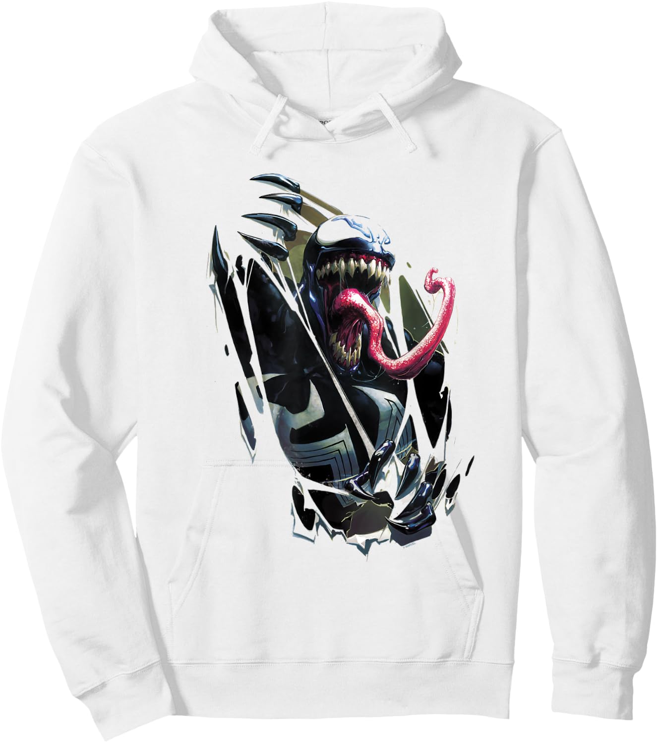Marvel Universe Venom Inside Me , White Hoodie - Hoodie | White