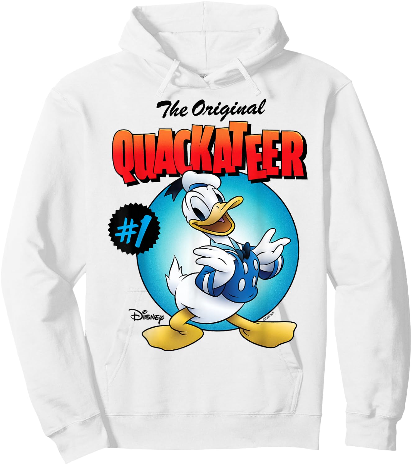 Donald Duck - The Original Quackateer Hoodie - Hoodie | White