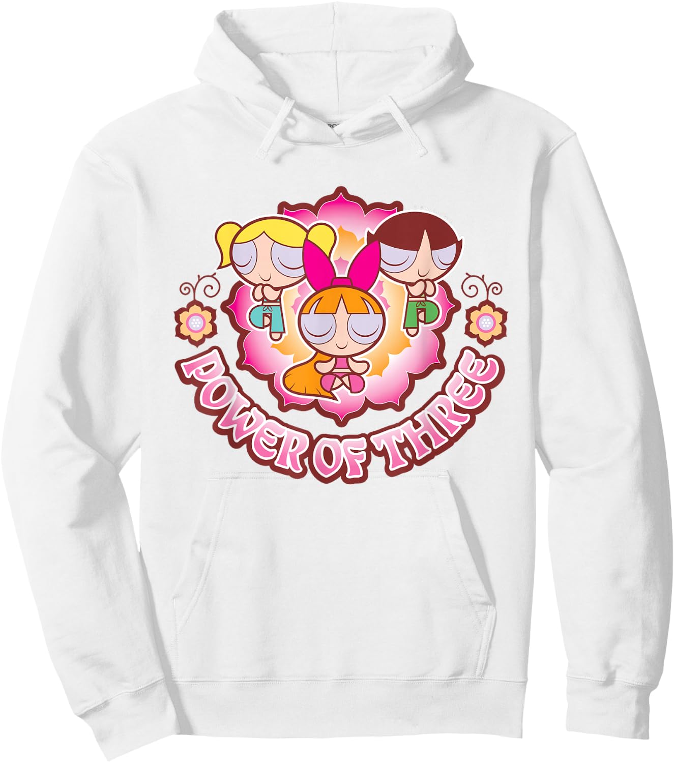 Powerpuff Girls Power of Three Small Hoodie - Hoodie | White