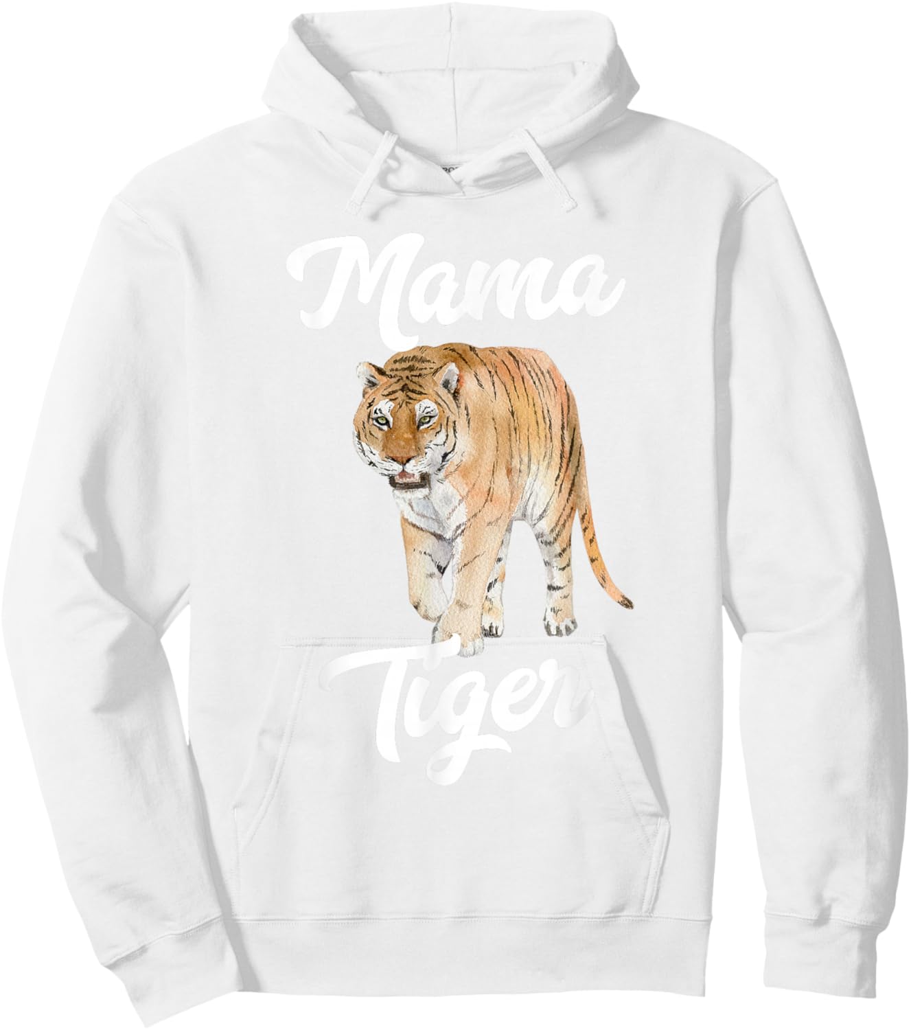 Mama Tiger Hoodie - Hoodie | White