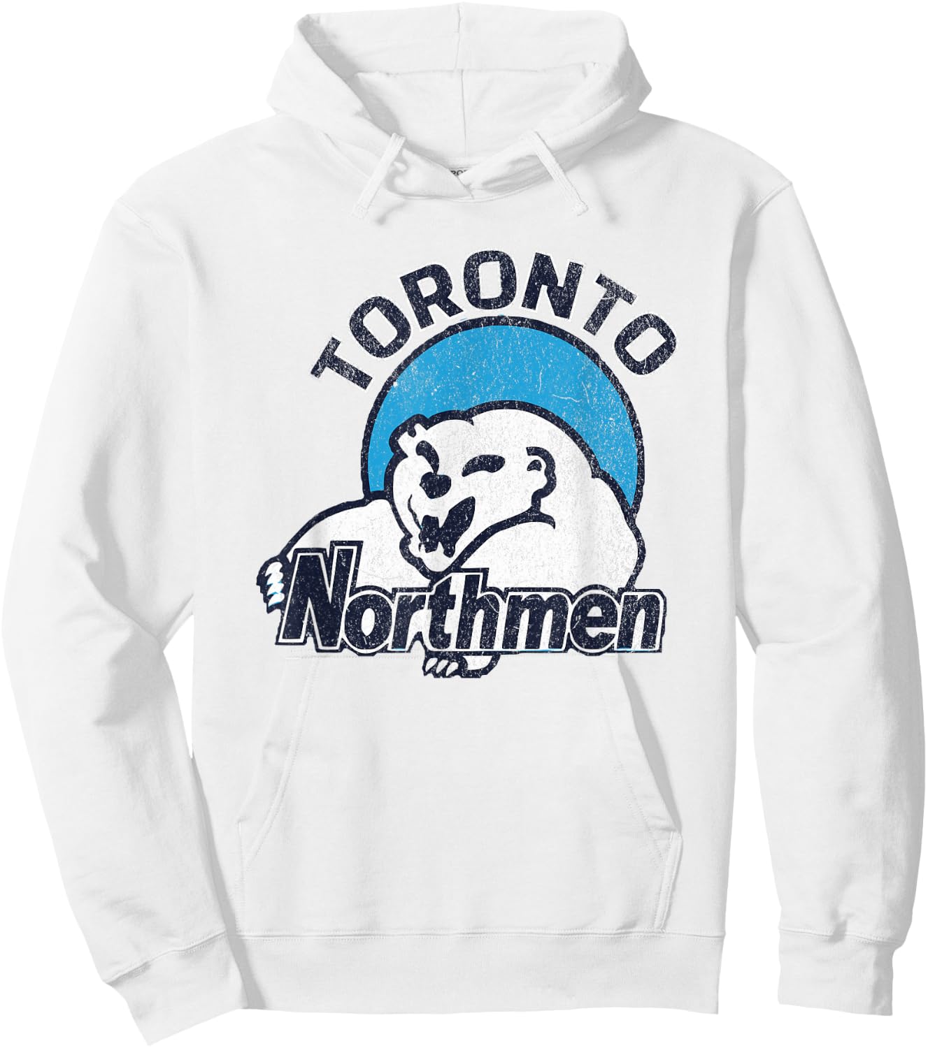Retro Football Team Toronto Northmen World Football League Hoodie - Hoodie | White