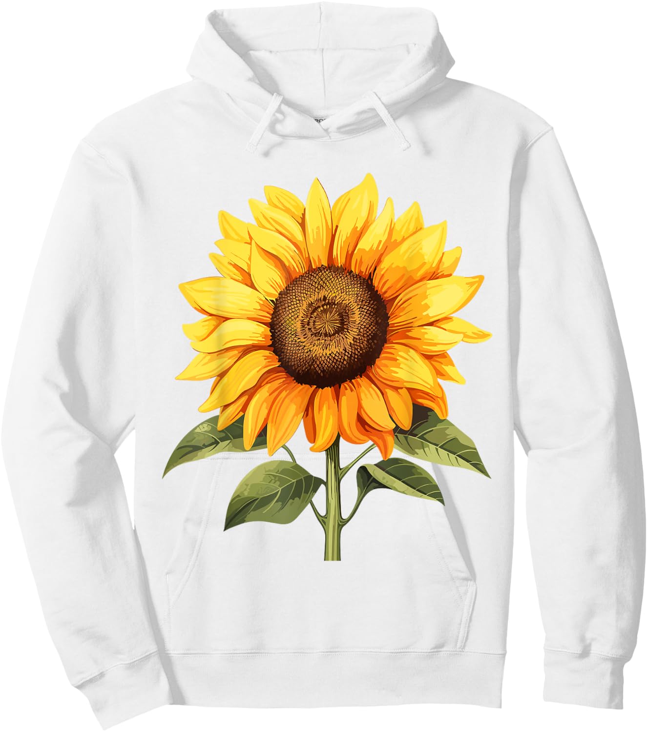Florist and Sunflower Hoodie - Hoodie | White