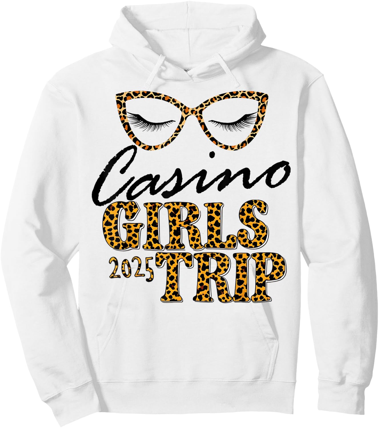 Girls Trip Casino 2025 Shirt Weekend Birthday Squad Hoodie - Hoodie | White