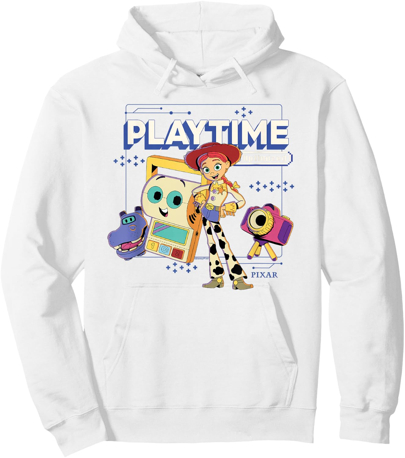 Disney Pixar Toy Story 5 Jessie Playtime Optimized Hoodie - Hoodie | White