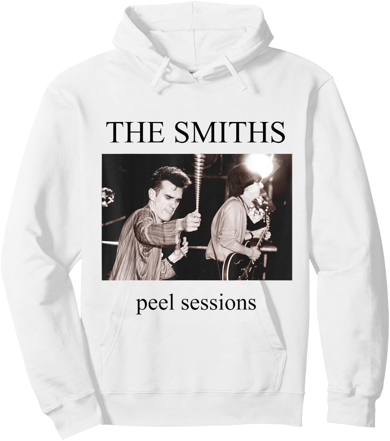 The Smiths Peel Sessions Album Sleeve Art by Stephen Wright Hoodie - Hoodie | White