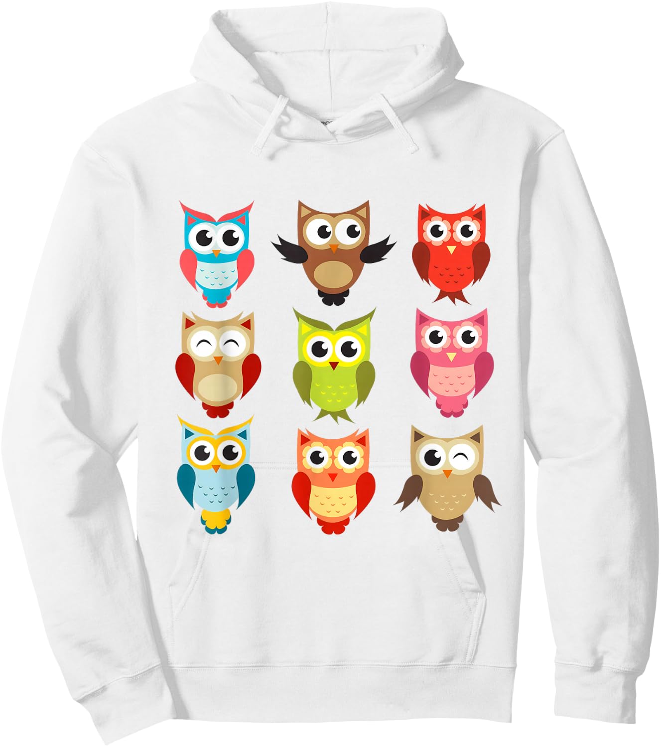 Owl Lovers Shirt, owl Girls, Kids owl, Women owl, Girls owl Hoodie - Hoodie | White