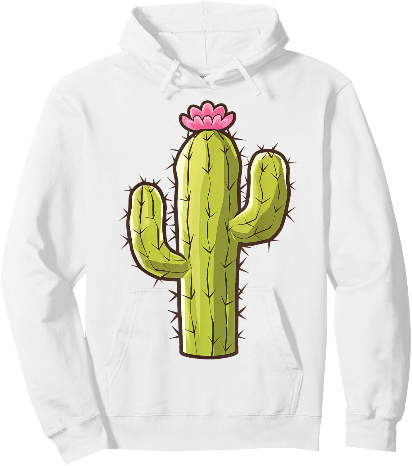Cactus Shirt Adult Kids Men Women Cactus Costume Hoodie - Hoodie | White