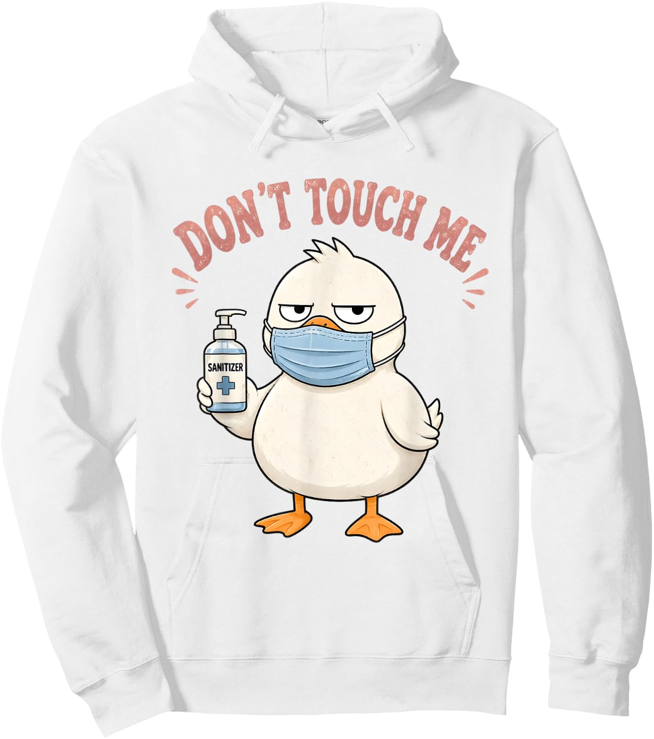 Funny Silly Goose Microbiology Scientist Biology Lab Student Hoodie - Hoodie | White