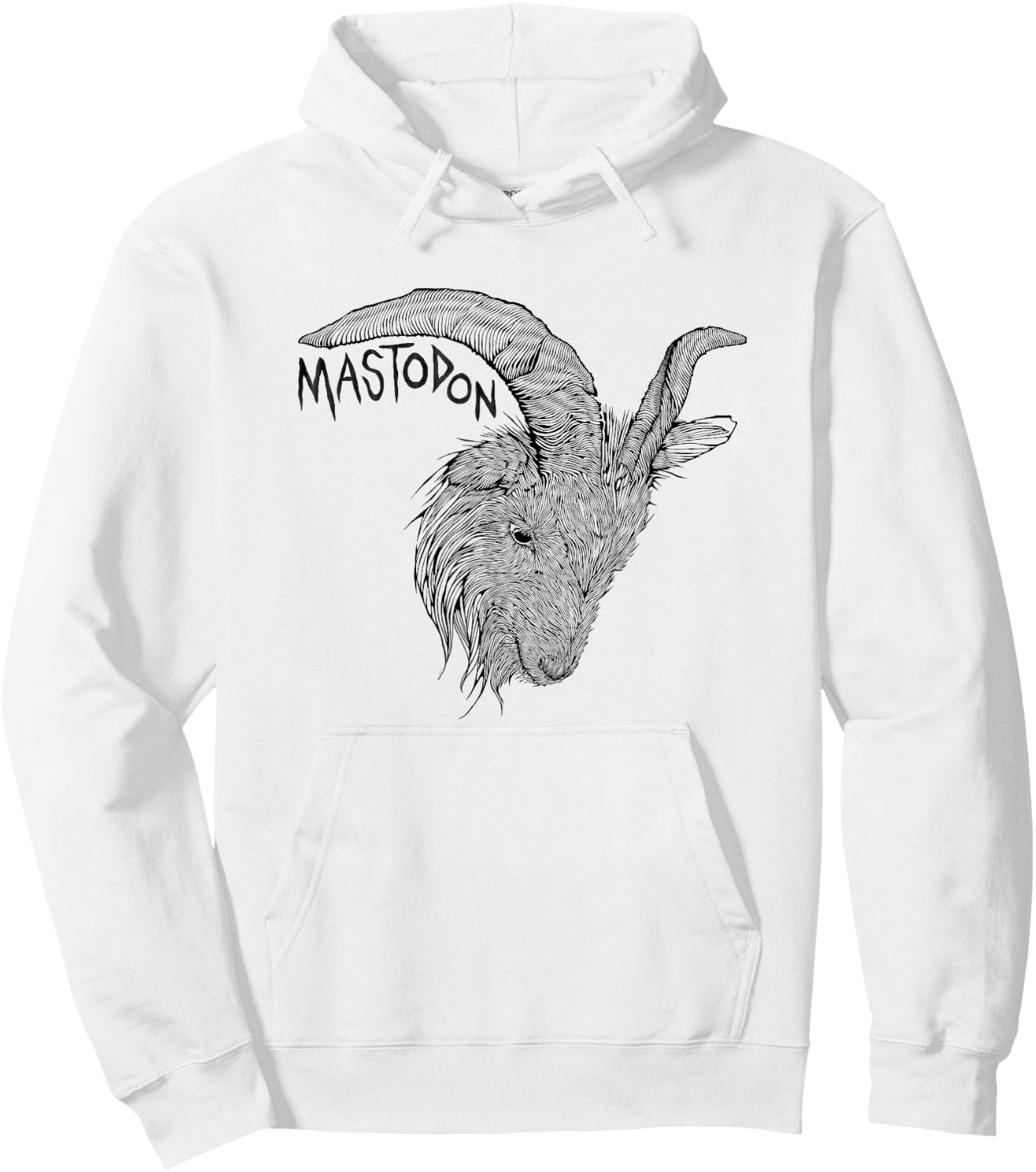 Mastodon – Black Phillip Hoodie - Hoodie | White