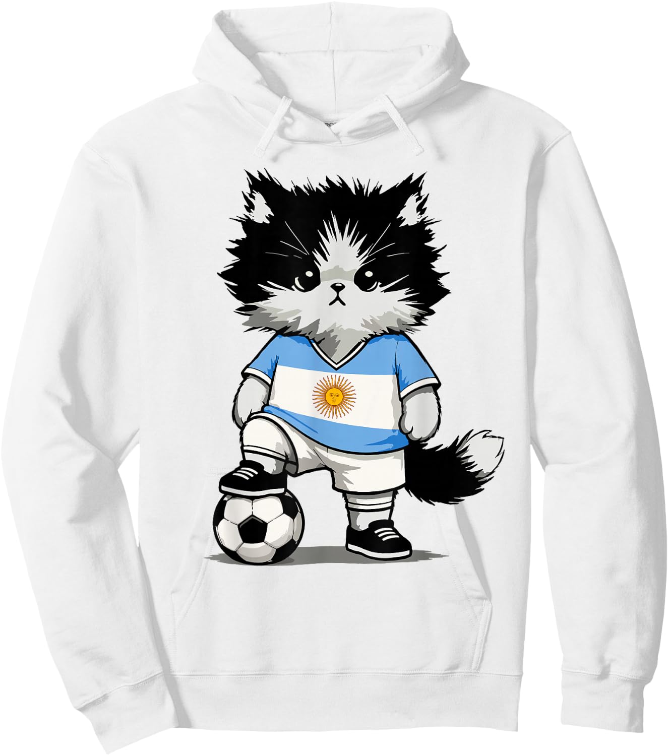 Argentinian Flag Men Women Kids Argentina Hoodie - Hoodie | White