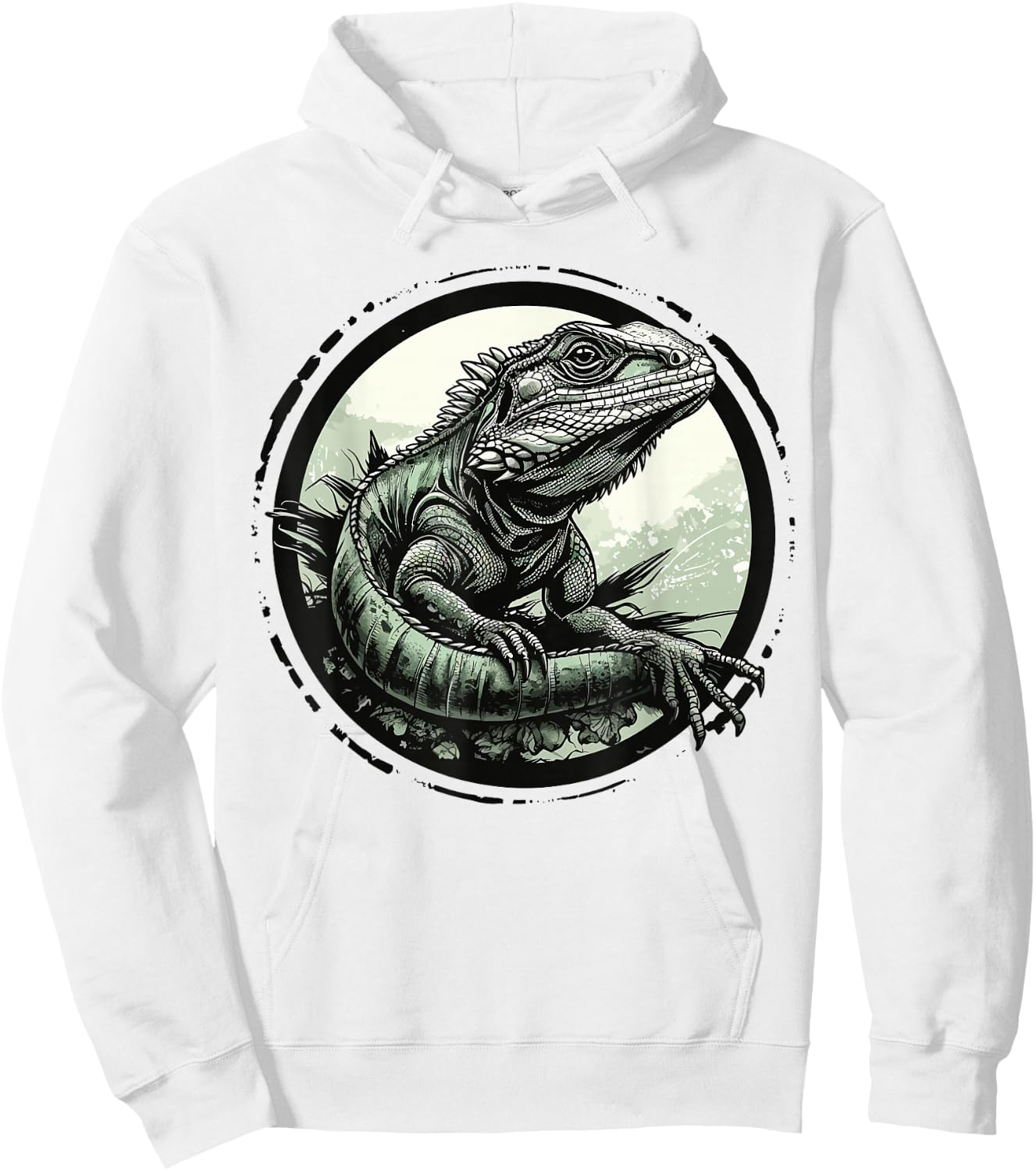 Iguana Hoodie - Hoodie | White