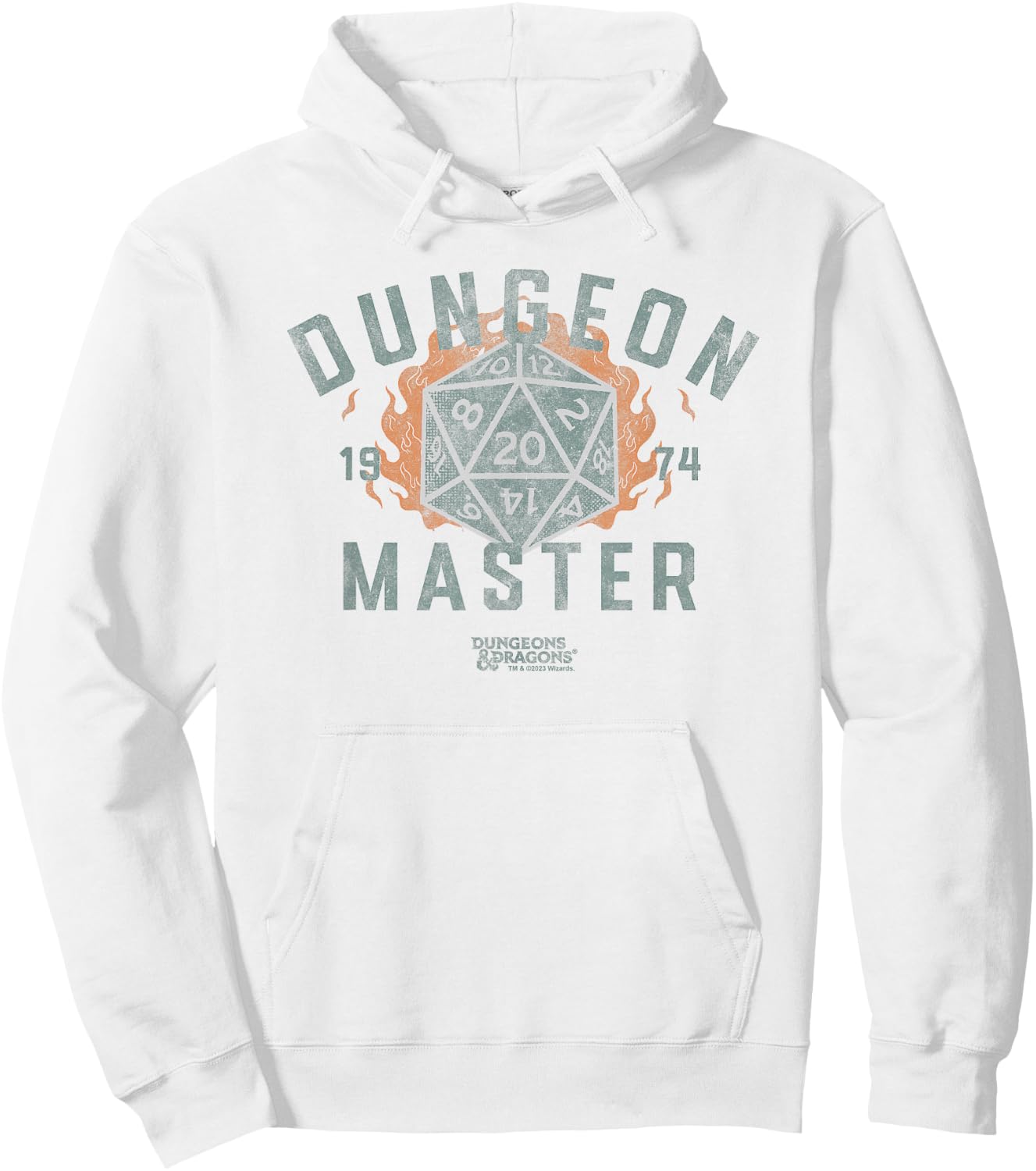 Dungeons & Dragons Dungeon Master School Club Light Hoodie - Hoodie | White