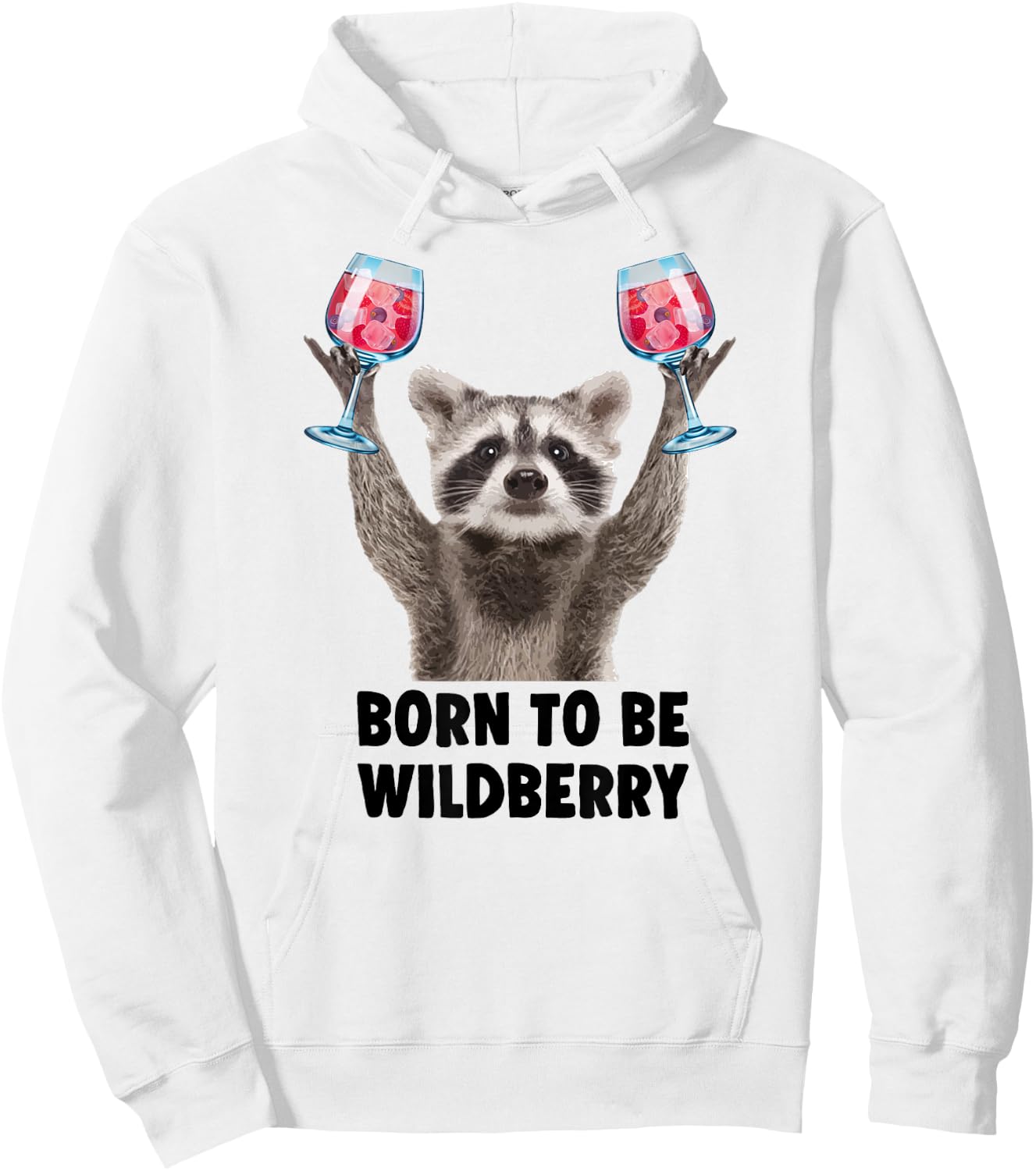 Born to Be Wildberry Lillet X New Pedro Girls' Evening JGA , White Hoodie - Hoodie | White