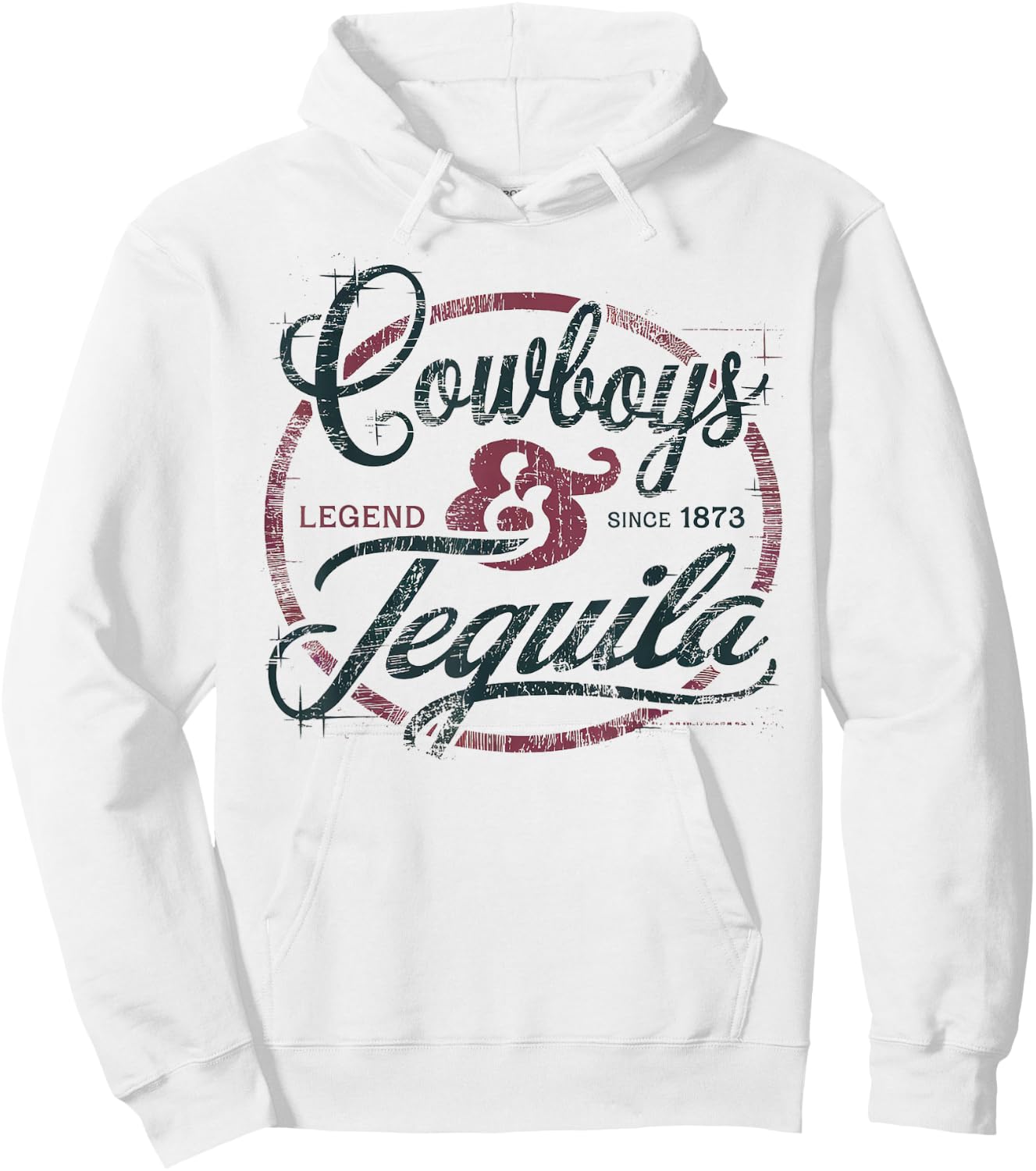 Cowboys And Tequila Lovers Funny Cinco de Mayo Best Tequila Hoodie - Hoodie | White