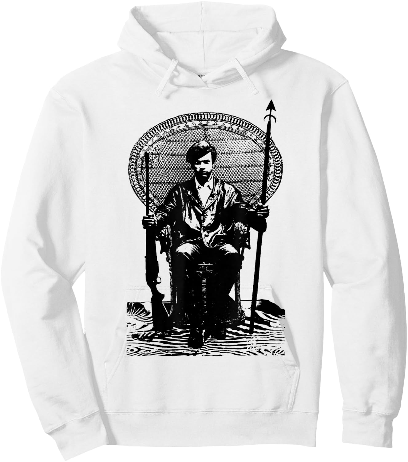 BPP Vintage Black History Self Defense Black Panthers Party Small Hoodie - Hoodie | White