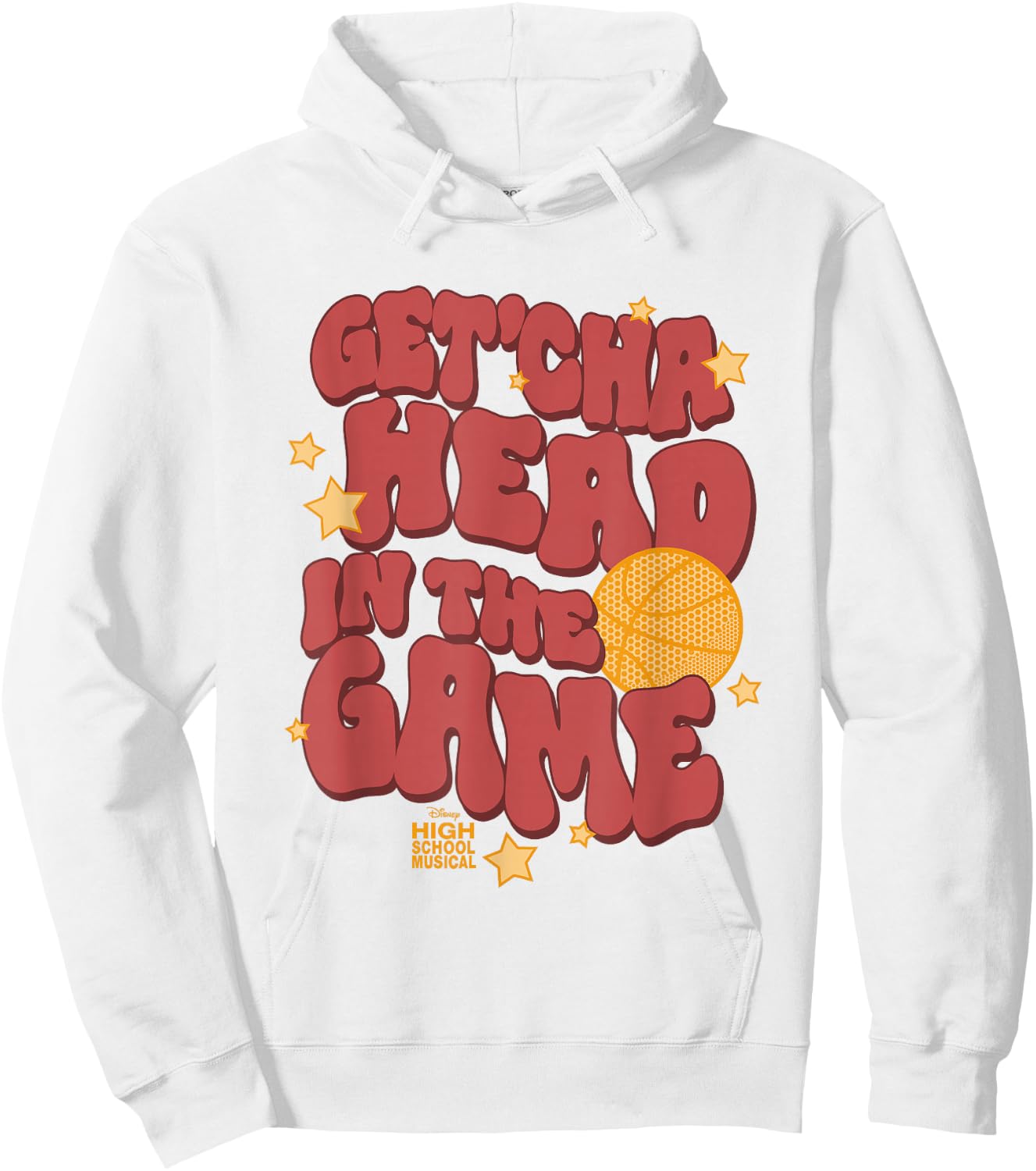 Disney High School Musical The Series Head In The Game Logo Hoodie - Hoodie | White