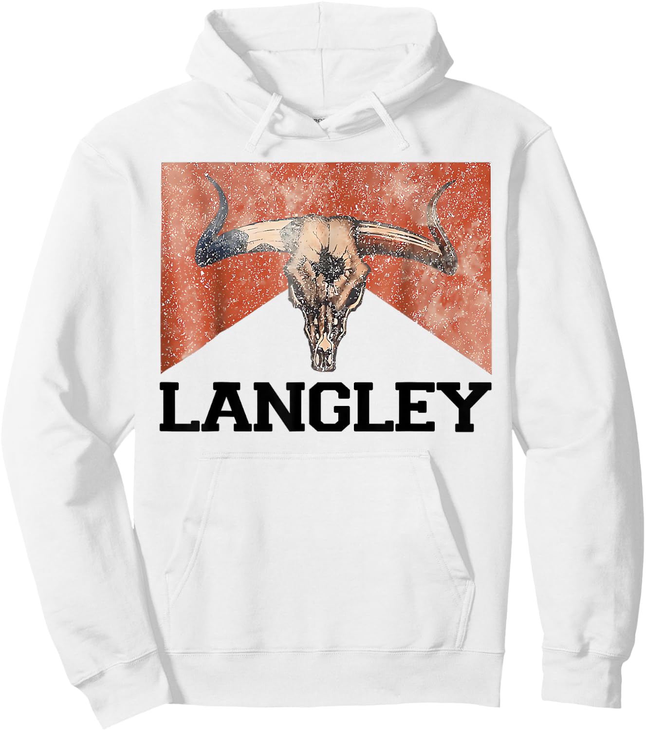 Retro Classic Langley Vintage Gift Women Hoodie - Hoodie | White