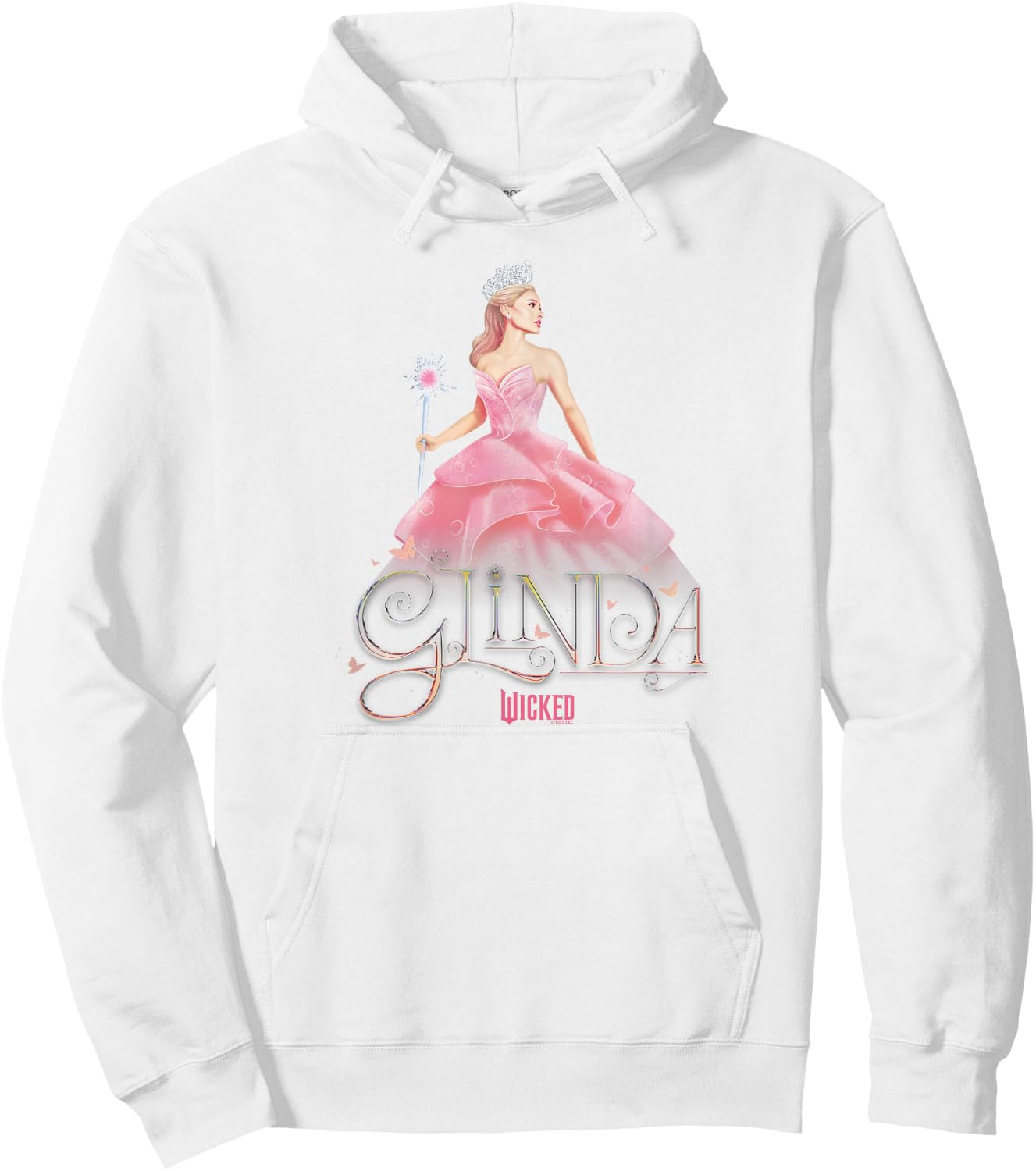 Wicked Glinda Elegant Pose , white, S Hoodie - Hoodie | White